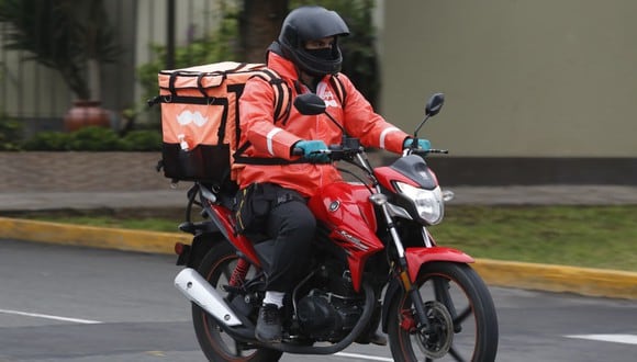 Trabajadores de delivery anuncian paro nacional para el 11 de marzo (Foto: Andina)