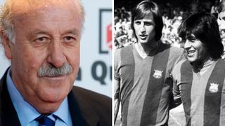 Del Bosque sobre Cruyff: "Junto a Sotil marcó historia en Barcelona"
