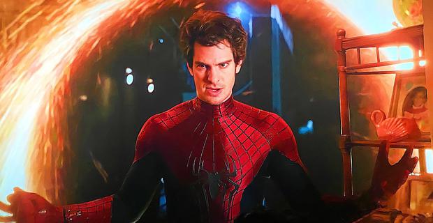 Andrew Garfield during a scene from "Spider-Man: No Way Home".  (Photo: Marvel Studios)