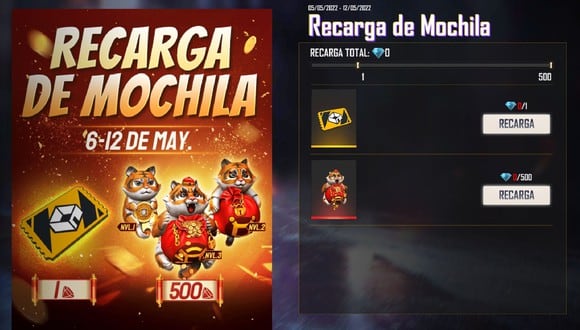 Nuevo evento de Free Fire