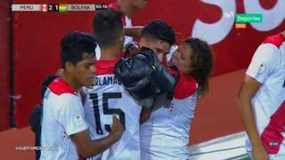 ¡Lo besó la mamá, quisimos hacerlo todos! El emotivo festejo tras el gol de penal de Celi en el Sudamericano