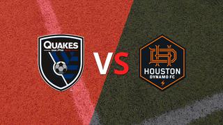 San José Earthquakes y Dynamo se mantienen sin goles al finalizar el primer tiempo