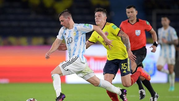 Partidazo. Argentina empató 2-2 con Colombia en Barranquilla por la fecha 8 de las Eliminatorias. Mira aquí todos los goles del partido. (Foto: AFP)