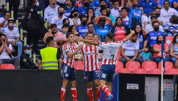 Los goles de Cruz Azul vs. Atlético San Luis: revive todas las incidencias del partido por Liga MX. (Getty Images)