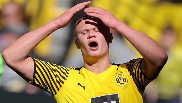 Erling Haaland llegó al Borussia Dortmund en enero de 2020 desde el RB Salzburgo. (Foto: EFE)