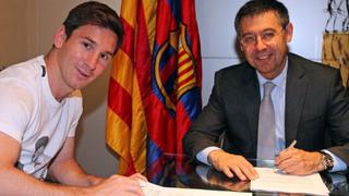 Lionel Messi estipuló en su contrato una cláusula por si la independencia de Cataluña se lleva a cabo