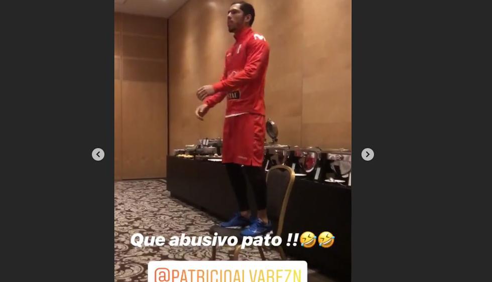 Selección Peruana: Patricio Álvarez se presentó ante sus compañeros bailando sobre una silla