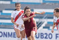 Panorama difícil: Perú perdió por 6-1 ante Venezuela, en el Sudamericano Femenino Sub 20