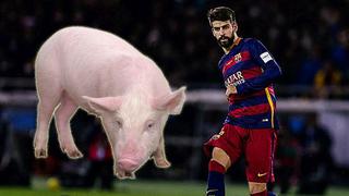 Barcelona: Gerard Piqué iba a ser recibido ante Espanyol ¿con una cabeza de cerdo?