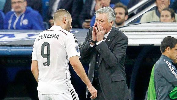 Carlo Ancelotti se refirió al Balón de Oro y Karim Benzema. (Foto: EFE)