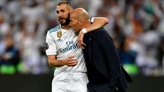 Solo palabras de agradecimiento: el mensaje de Benzema a Zidane tras la renuncia del Real Madrid