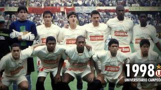 Universitario de Deportes: un día como hoy, hace 20 años, derrotó a Sporting Cristal para coronarse campeón
