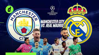 Manchester City vs. Real Madrid: apuestas, horarios y canales TV para ver la Champions League