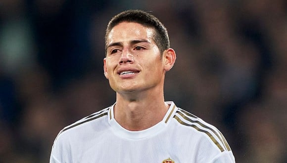 James Rodríguez tiene contrato en Real Madrid hasta mediados de 2021. (Foto: Getty Images)