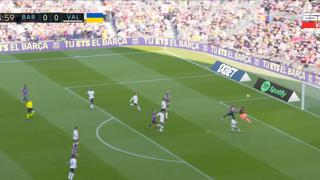 ¡Gol de Raphinha! El 1-0 de Barcelona vs. Valencia por LaLiga [VIDEO]