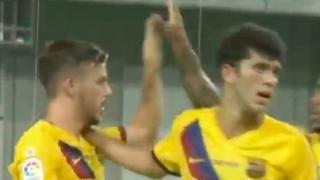 Tremendo golazo: Carles Pérez puso el 1-0 del Barcelona sobre Vissel Kobe con una 'huacha' [VIDEO]