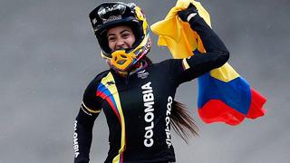¡Imparable! Mariana Pajón ganó su segundo oro en la prueba individual de BMX de los Bolivarianos