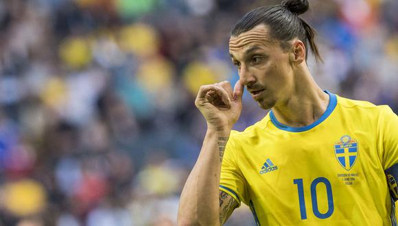 Zlatan Ibrahimovic nunca ha marcado en una Copa del Mundo. (Foto: AFP)