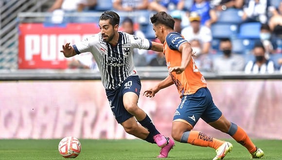 Monterrey vs. Puebla se vieron las caras este martes por el torneo Apertura 2022 de la Liga MX (Foto: Getty Images).