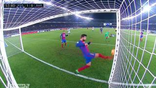 Se descontroló Anoeta: el gol de Willian Jose tras graves errores de Barcelona