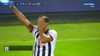 El sello del goleador: el gol de Barcos para el 1-0 de Alianza Lima vs. César Vallejo [VIDEO]