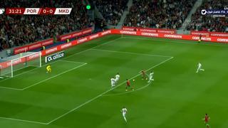 Sí se habla de Bruno: gol de Fernandes para el 1-0 de Portugal vs. Macedonia [VIDEO]