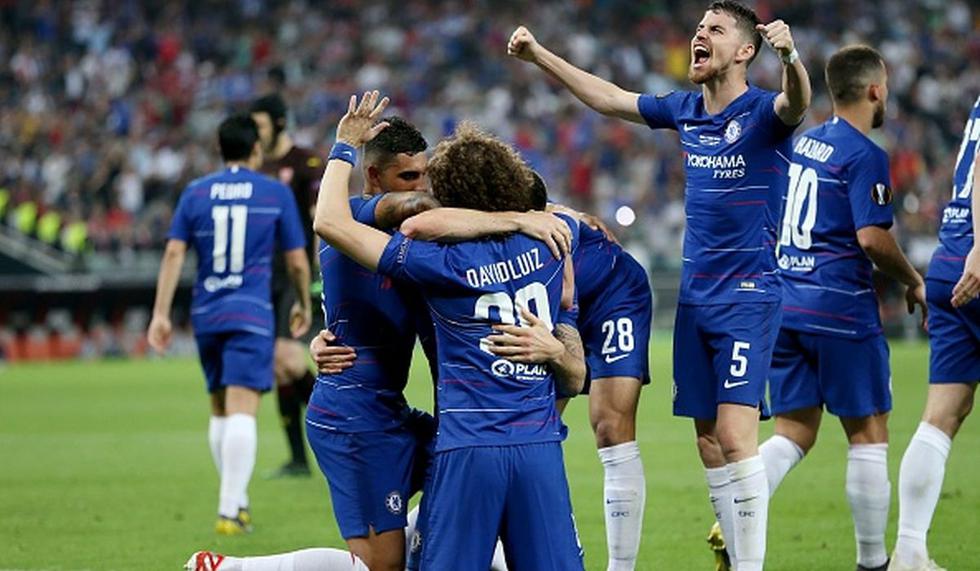 Chelsea vs. Arsenal en Bakú por la final de la Europa League 2018-19. (Foto: AP)