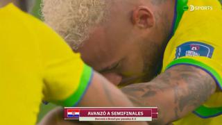 Neymar y el llanto de Brasil tras quedar fuera del Mundial [VIDEO]