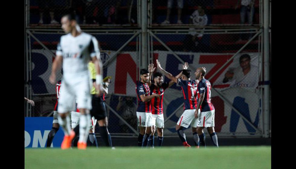 Las mejores postales del San Lorenzo vs. Atlético Mineiro por primera ronda de Copa Sudamericana 2018. (AFP)