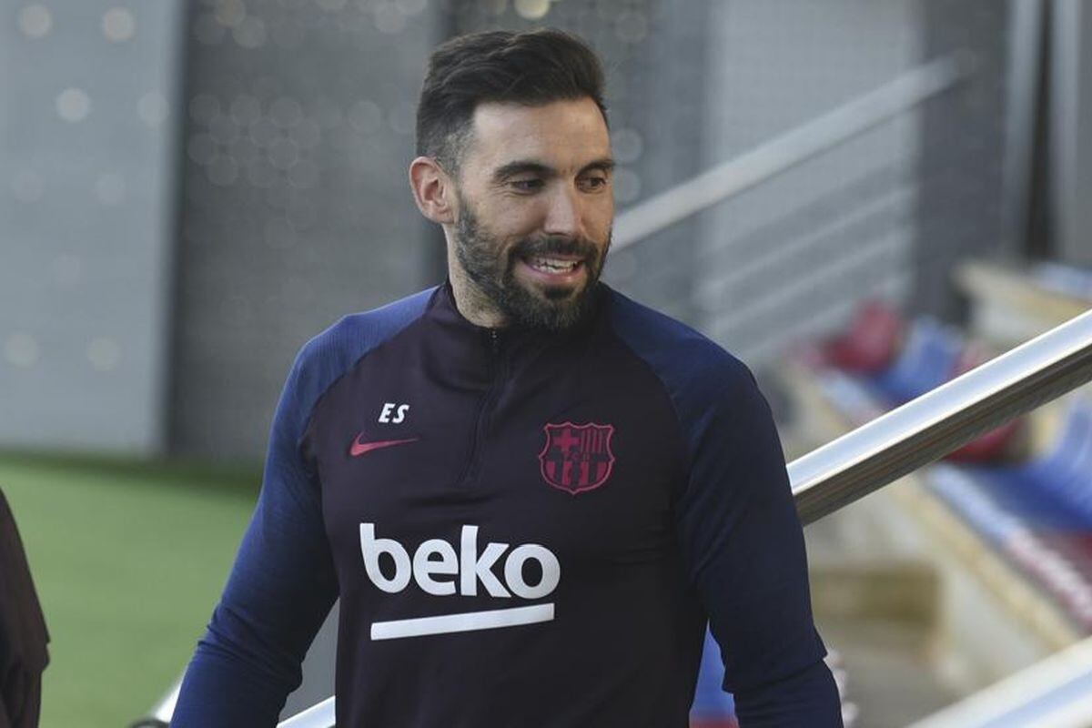 Eder Sarabia es el asistente técnico de Quique Setién en el Barcelona. (Foto: Getty Images)