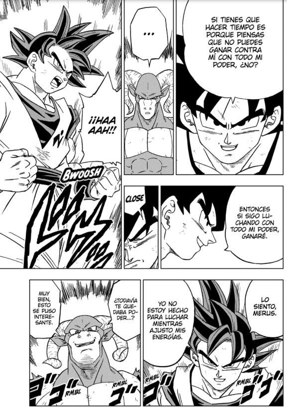 Dragon Ball Super capítulo 59: Goku despierta el Ultra Instinto. (Foto: Toyotaro)