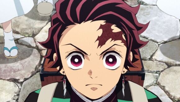 Tanjiro Kamado es el protagonista del anime "Kimetsu no Yaiba". Se caracteriza por su Marca del Cazador (Foto: Ufotable)