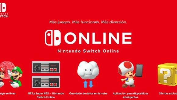 Nintendo Switch anuncia prueba gratis de su servicio online de pago