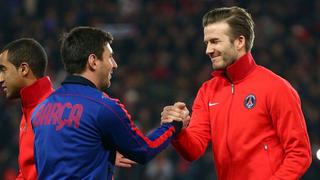 ¿Messi a la MLS? El saludo del argentino a David Beckham por nuevo club y un pedido para el futuro