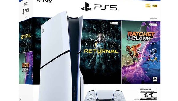 Llega en un bundle a nuestro mercado una nueva versión de la PlayStation 5 acompañada de dos grandes títulos.