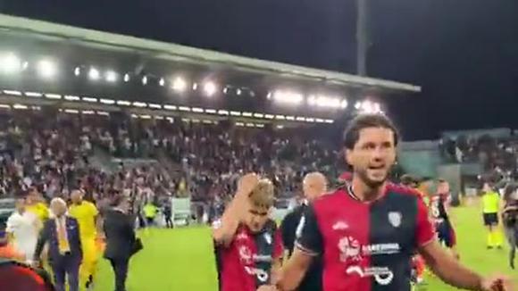 Así celebró Cagliari el pase a semifinales del Ascenso de la Serie B. (Video: Cagliari)