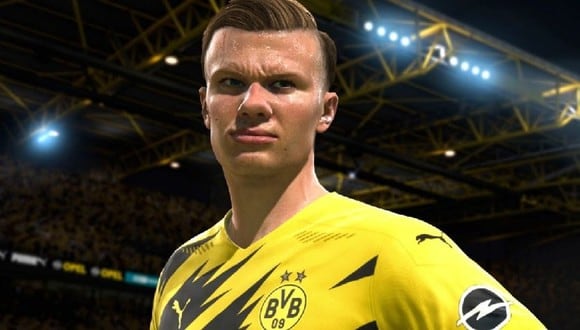 Erling Haaland llegó al Dortmund en enero de 2020 desde Salzburgo. (EA Sports)