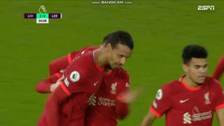 Dos goles en cinco minutos: Matip y Salah pusieron el 3-0 del Liverpool vs. Leeds [VIDEO]