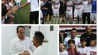 Ni la lesión lo impidió: Cueva acompañó a Sao Paulo en partido por el 'Paulistao' [FOTOS]