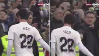 El nuevo desplante de Isco a la interna del Real Madrid a dos días del ‘Clásico’