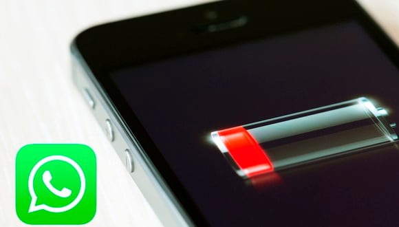 Con algunas configuraciones convencionales de WhatsApp es posible que la aplicación agote poca batería en tu teléfono. (Foto: Depor)
