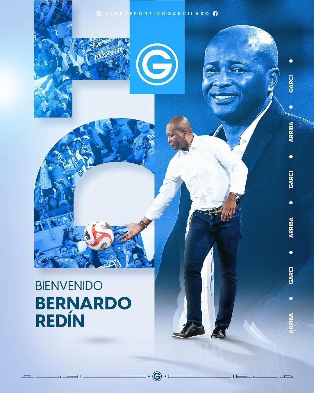 Deportivo Garcilaso anunció a Bernardo Redín como nuevo DT. (Foto: Facebook)