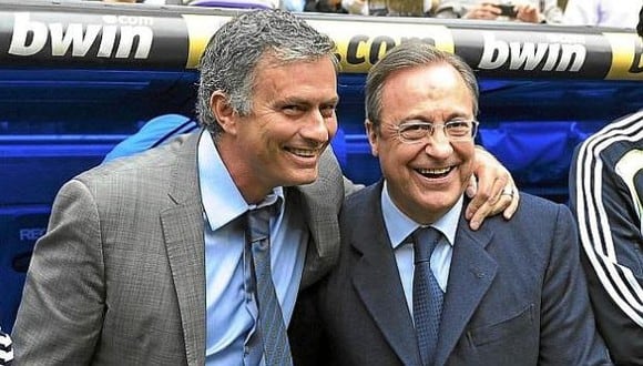Florentino Pérez tuvo tres años a Mourinho en Real Madrid. (Foto: Difusión)