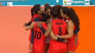¡Eso es, chicas! Así se llevó Perú el primer set frente a Colombia en los Juegos Panamericanos 2019 [VIDEO]