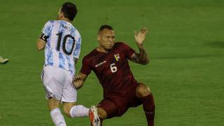 El mea culpa del venezolano que pudo fracturar a Lionel Messi en las Eliminatorias  