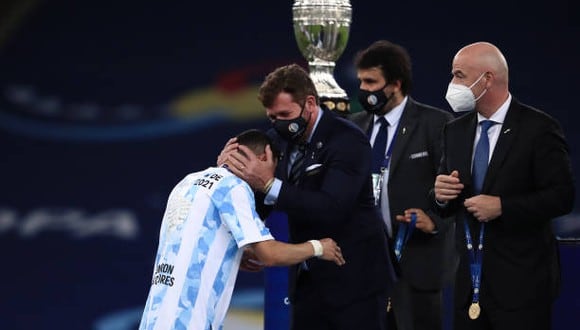 Alejandro Domínguez tildó de candidato a la Selección de Argentina en Qatar 2022: “No es un imposible”. (Getty Images)