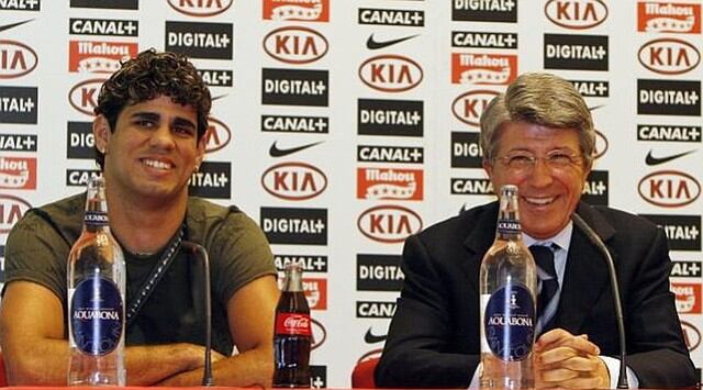 Diego Costa, del Corinthians, Santos y Palmeiras.