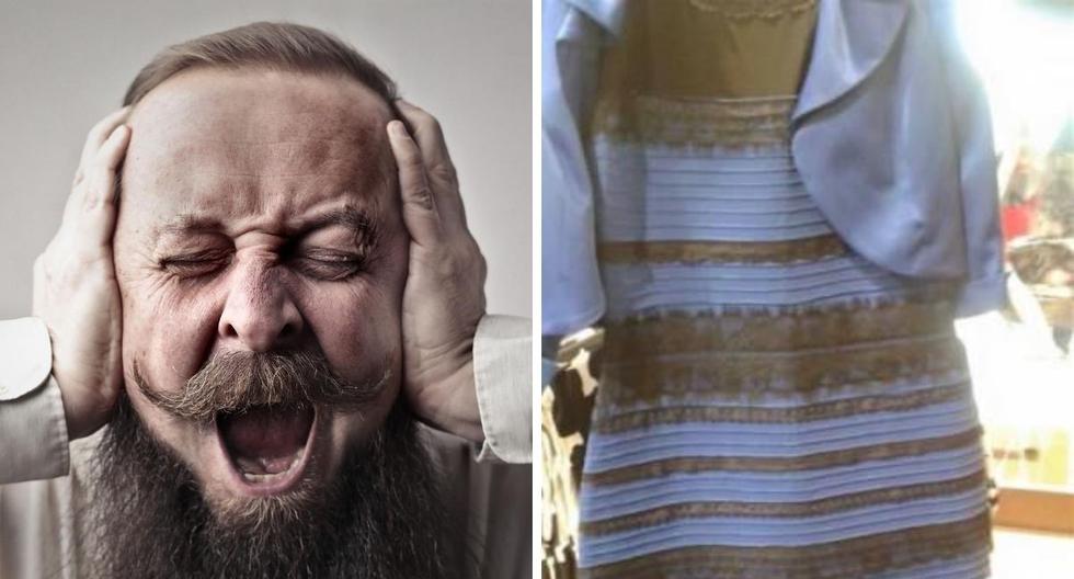 Foto viral | ¿El vestido es blanco y dorado, o azul y negro? La imagen que  divide al mundo vuelve a ser tendencia | Encuesta | Tendencia | Challenge |  Buzzfeed | nnda nnrt | OFF-SIDE | DEPOR
