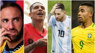 Mundialistas sin amistosos: los cracks de Argentina, Brasil y Perú que no estarán en la fecha FIFA [FOTOS]