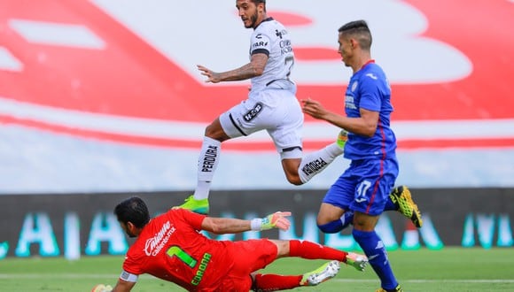 Kevin Ramírez marcó el gol del triunfo de Queretaro frente a Cruz Azul por la fecha 4 del Torneo Apertura.